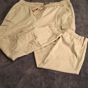 Natural Reflections Khaki Cargo Pants